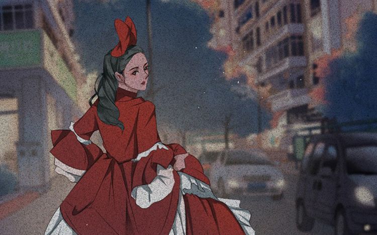 我在努力做一个成年人 不二画报 漫画封面