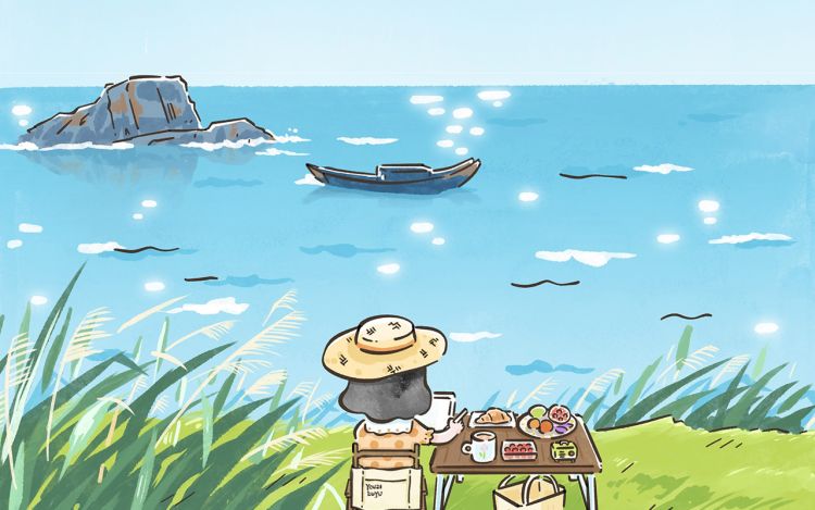 我在大理摆烂的日子 柚子不语本人 漫画封面