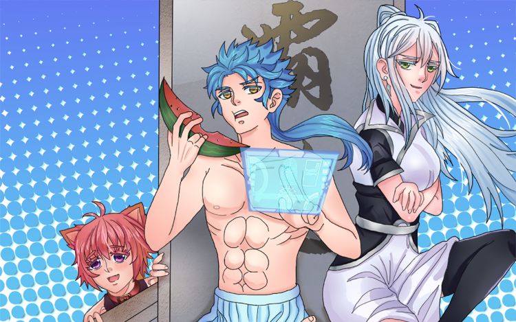 我在异界当挂神 挖坑燃 漫画封面