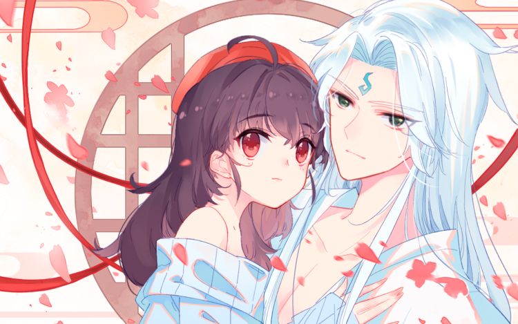 我家上仙爱吃醋 夏天（主笔）+蛋糕月（主笔）+观海之鱼（编剧） 漫画封面