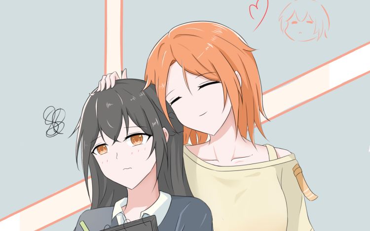 我明明才是学姐 莫家小轩z 漫画封面