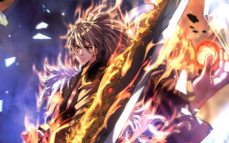 我有一刀，可斩天地 漫画作者_UvvuXX 漫画封面