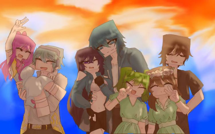 我的世界『冉』 这号我就看漫画用了 漫画封面