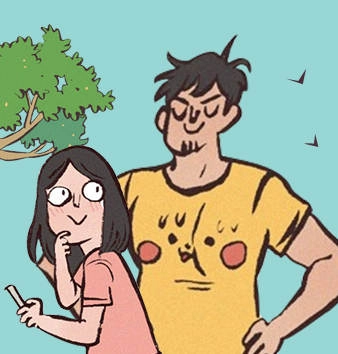 我的傻大个男友 [db:作者] 漫画封面