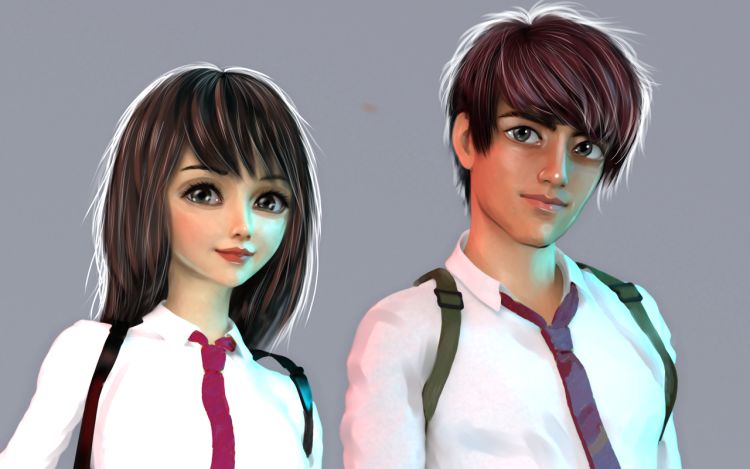 我的十八岁 刘一彤2019 漫画封面