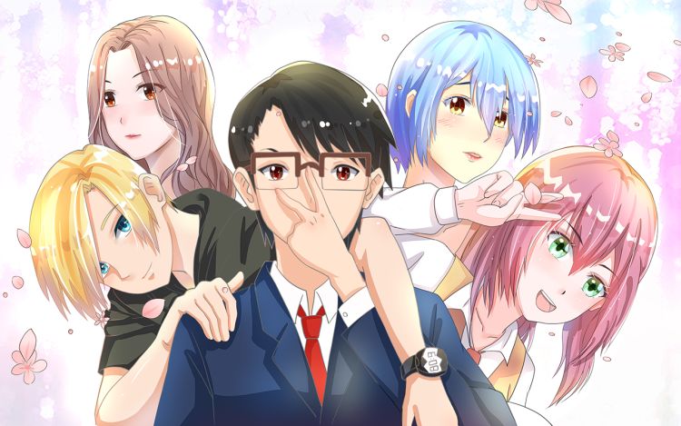 我的学霸之路 曦兒兒 漫画封面