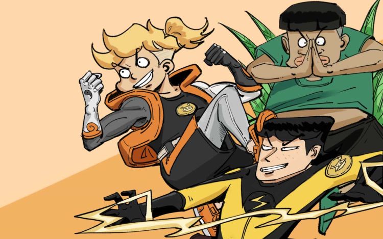 我的超能力有点傻 潘野微 漫画封面