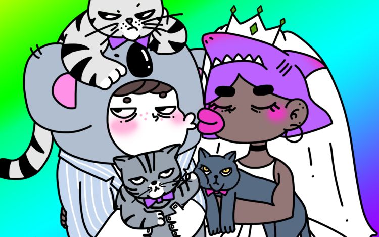 我老公是个熊孩子 Shark-颖 漫画封面