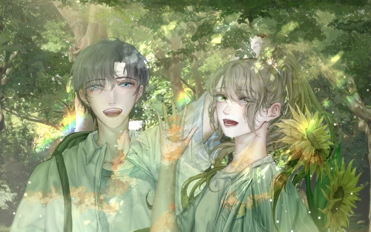 我见盛夏 脚气中毒 漫画封面