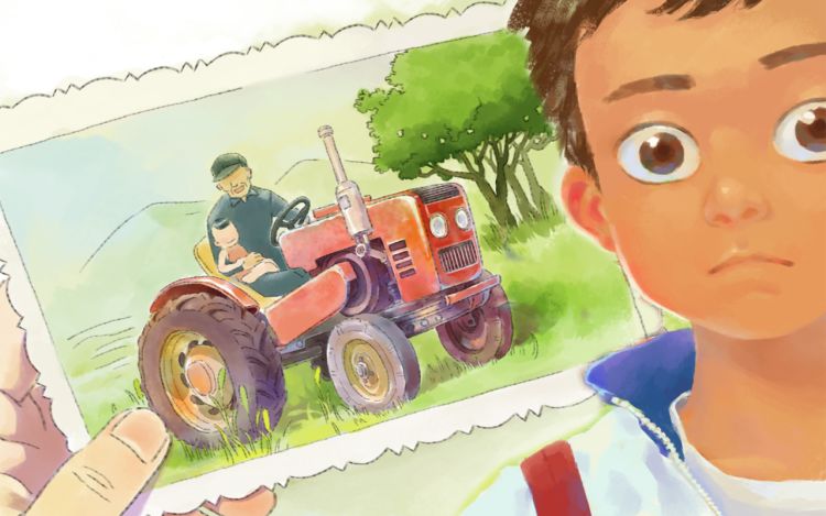 拖拉机的报恩 宇文锤兔 漫画封面