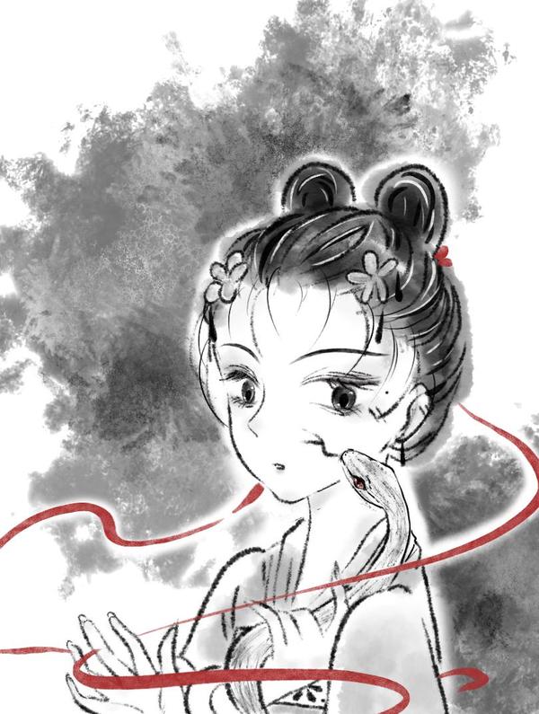 捡到一条蛇 [db:作者] 漫画封面