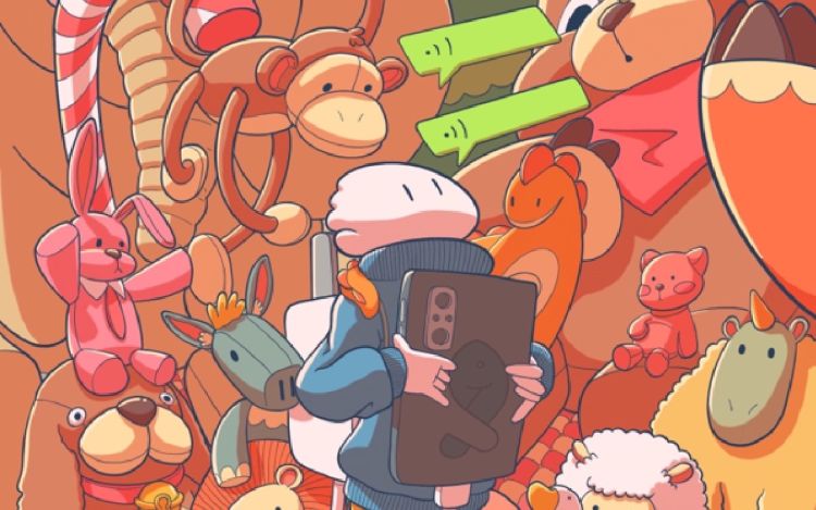 摸大鱼的摸鱼日记 摸大鱼3 漫画封面