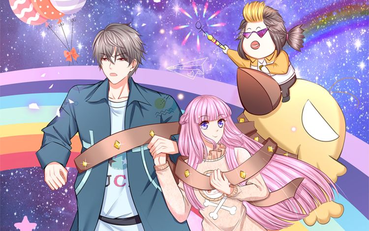 救命！我变成男神了 amber漫研社工作室 漫画封面