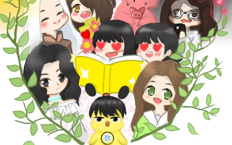 数学鸡的高中生生活 猜猜我是谁_FJryhw 漫画封面