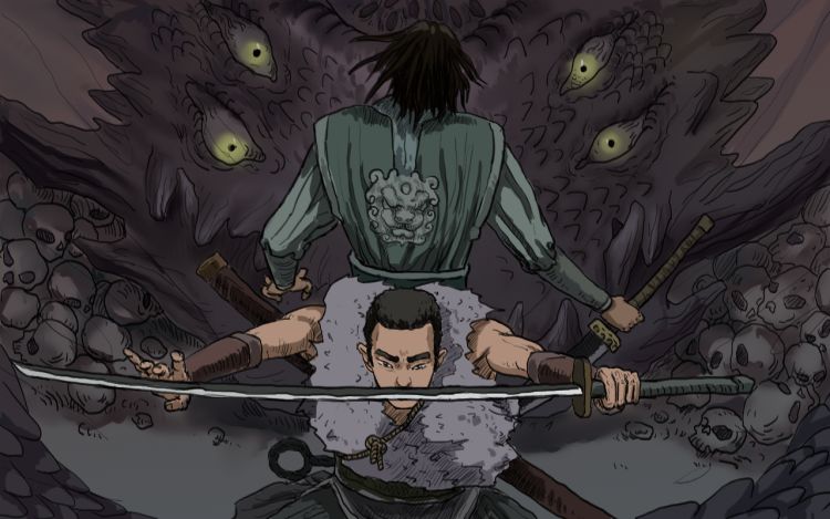 斩蛟 画神娴 漫画封面