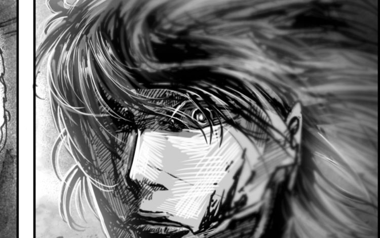 斯帕格AF114 者手绘 漫画封面