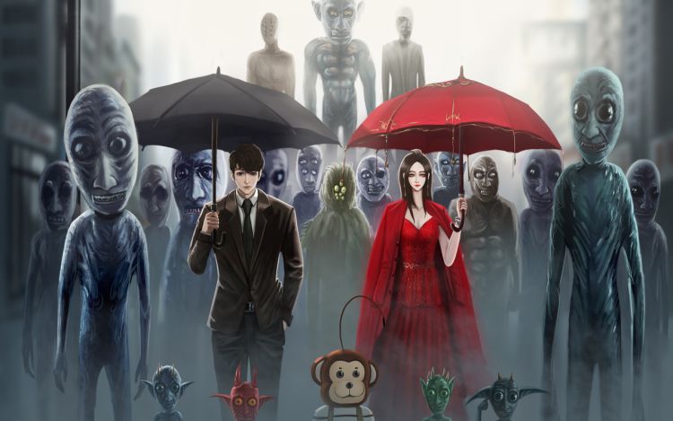 无以名状 迷之画风达子 漫画封面