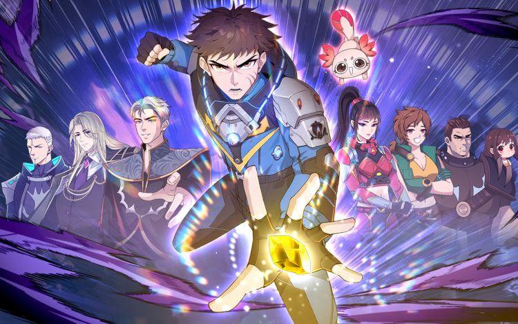 无暗英雄 万达广场x完美世界 漫画封面