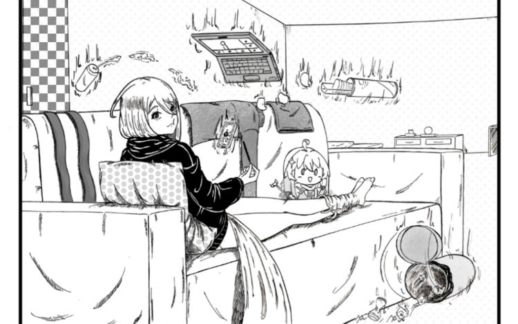 日安，魔法使 超锈的铃悠 漫画封面