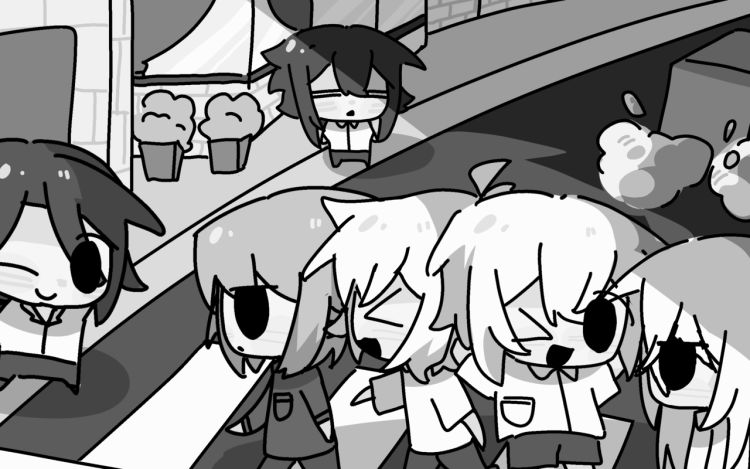 早安，世界 離UNK1 漫画封面