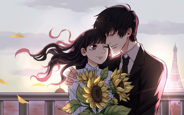 早安，向日葵 不渝鸟 漫画封面