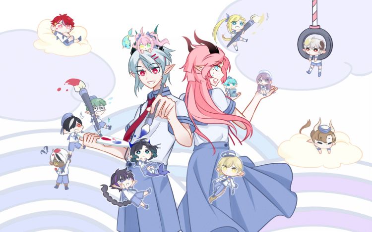 星座异能学院 九菜累了 漫画封面