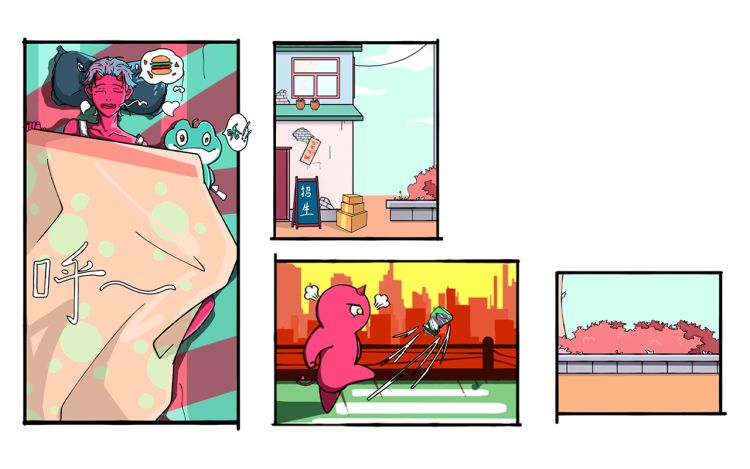 是恶魔和他的朋友们 蓝裤子_Q 漫画封面