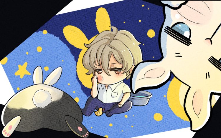 是熊猫兔 牧牧君gmy 漫画封面