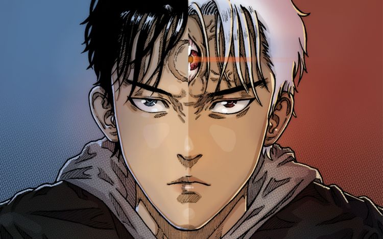 昼夜行者 我伟要坚强 漫画封面