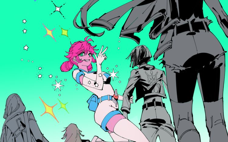 最后的魔法少女 虾森堡 漫画封面