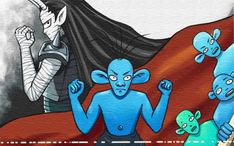 最强反派 王天君_CabKZa 漫画封面