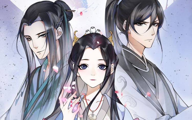 月沉吟 卿妃（原著）+盐鳕饭团 漫画封面