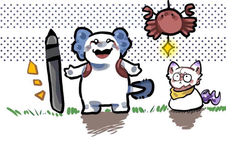 有条蝾螈叫小林 小林呃呃呃 漫画封面