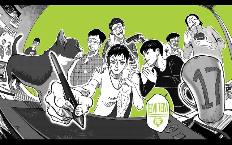 朋克大学城 Grfff_WGAcqR 漫画封面