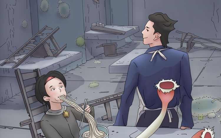 末日拉面馆 金丝森 漫画封面