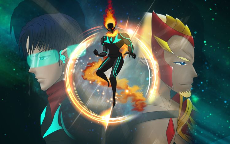 末日星劫：蚀烛 0Thinking创意漫画工作室 漫画封面