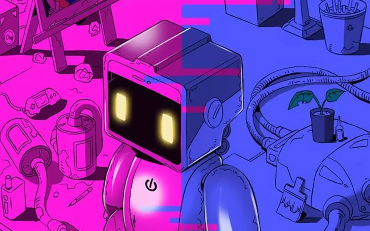 机器人与人 皮皮君 漫画封面