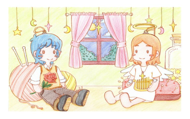 来自天堂的礼物 Birdie_caricature 漫画封面