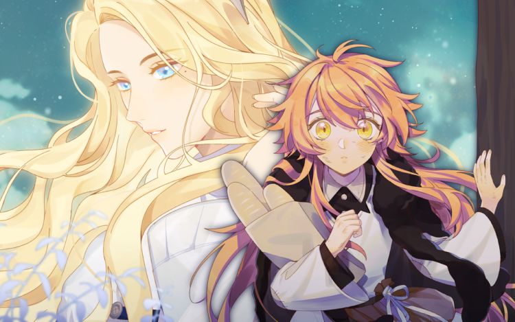 极光之下琴与诗 Oku秒_ 漫画封面