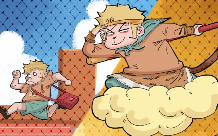 校园西游 潘野微 漫画封面