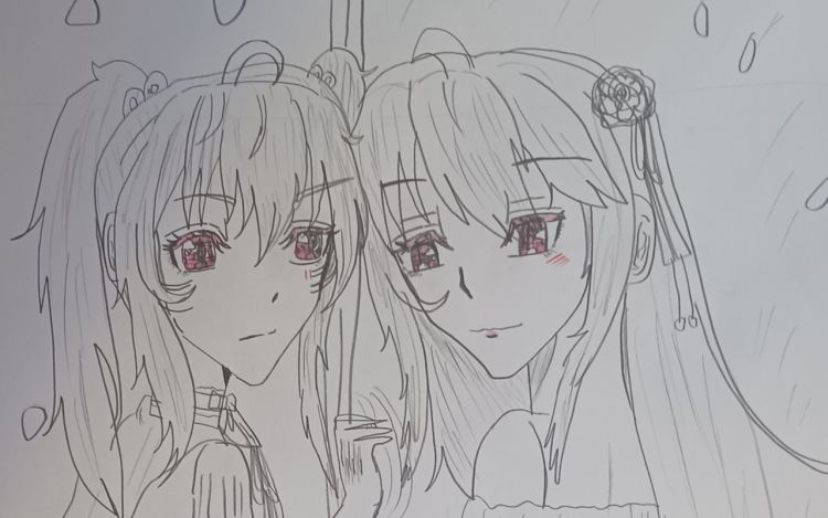 校花她有点可爱 许文雅爱画画 漫画封面