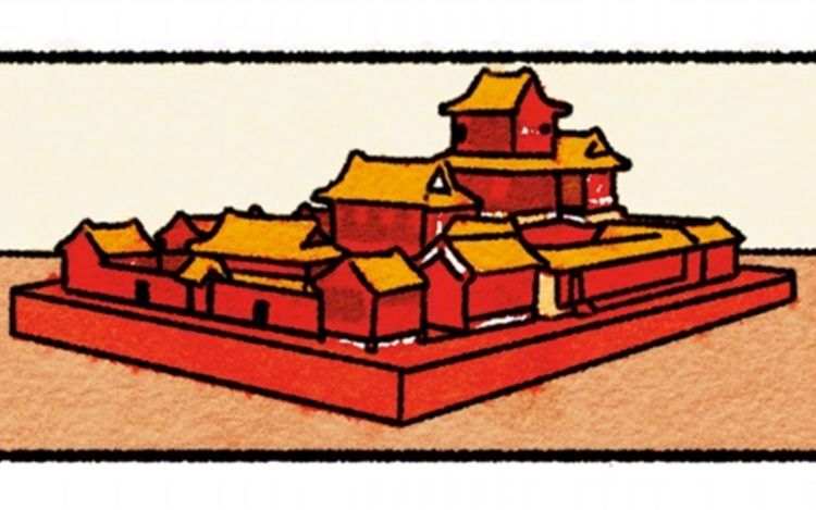 样式雷带你逛颐和园 样式雷带你逛皇家园林 漫画封面