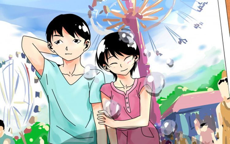 永远留在夏天的你 顺弟 漫画封面