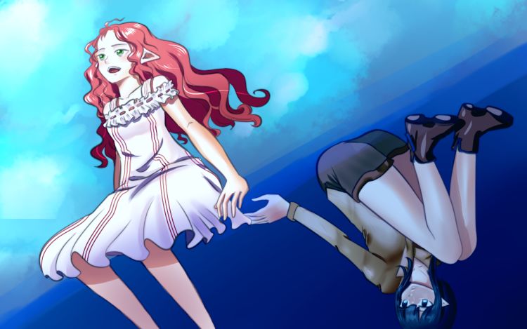 沉溺 虚茶茶 漫画封面