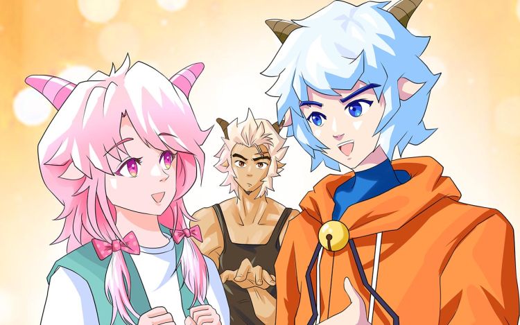 沸羊羊的心事 白魂小白_Spirit 漫画封面