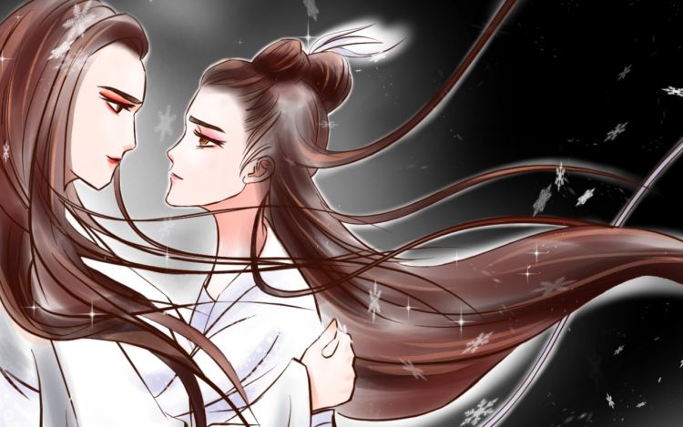 流云飞雪 月下江湖 漫画封面