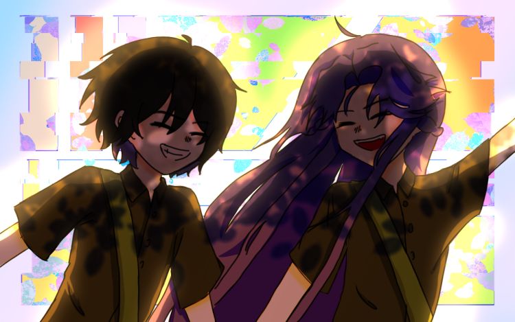 浅华 污染源and橙晨诚 漫画封面