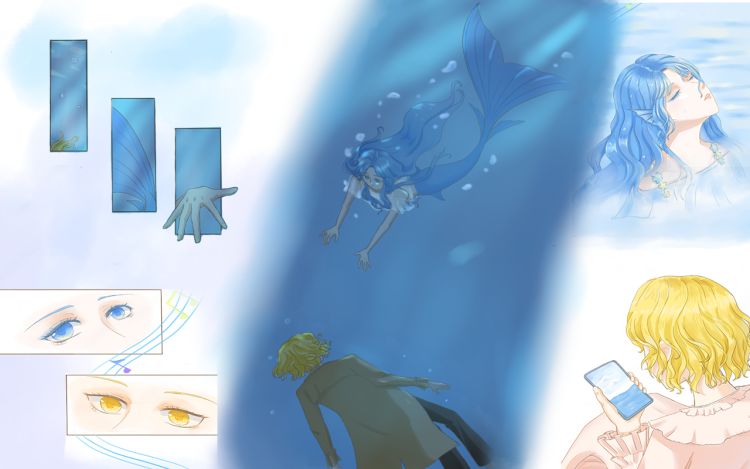 海沫之歌 星屿一 漫画封面