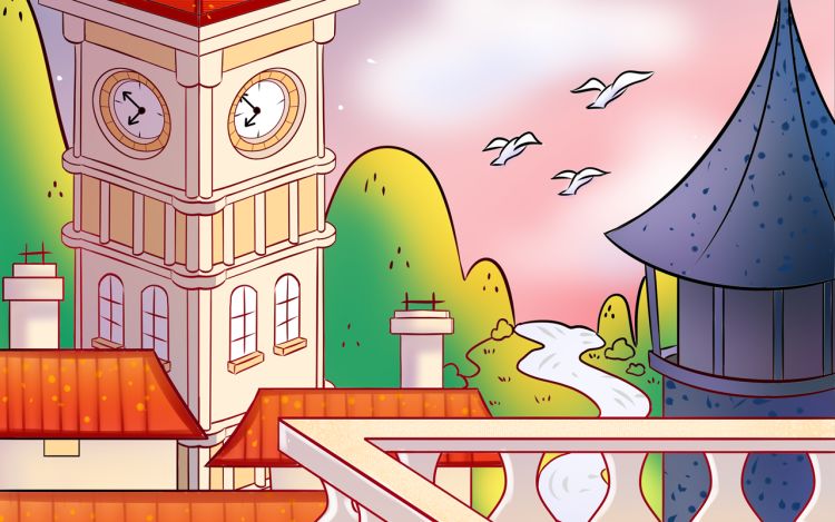 火柴人漫画：钟鸣时刻 WellButNo 漫画封面