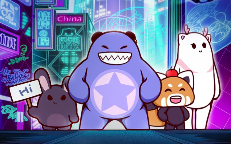 熊霸弹弹熊 萌科文创 漫画封面